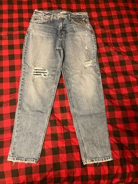 Edgely sz14 High-Rise Distressed Women's Jeans